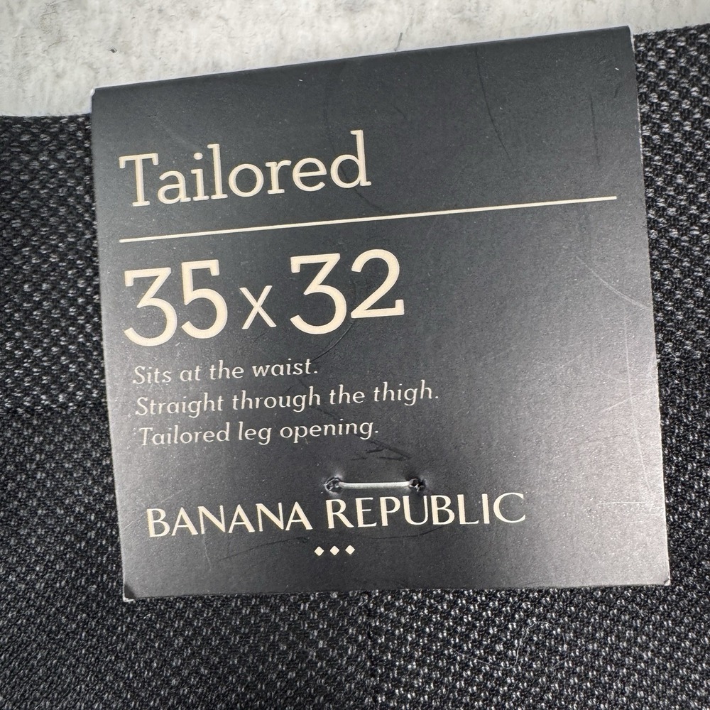Banana Republic Tailored Pants in Charcoal Gray- 35x32 - Picture 6 of 14